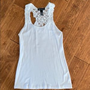 INC White Tank Top